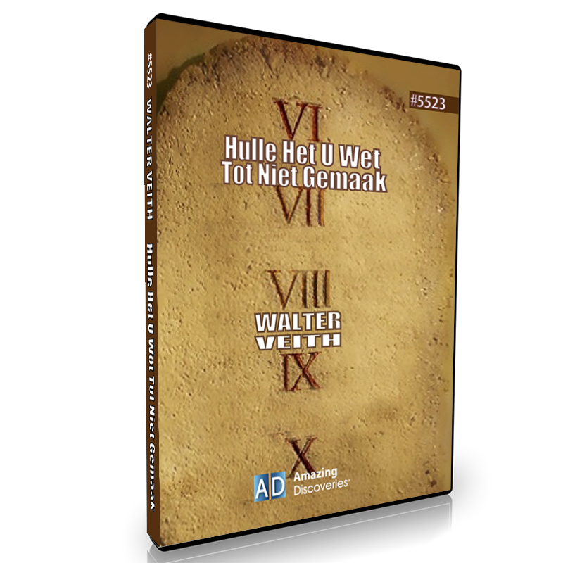 Hulle Het U Wet Tot Niet Gemaak, deur Walter Veith